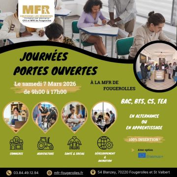 Portes Ouvertes du 07/03