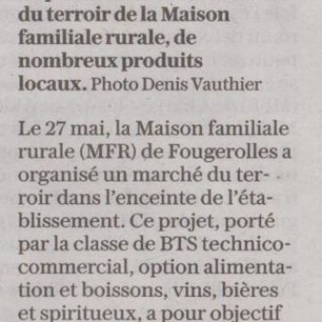 Marché  du terroir